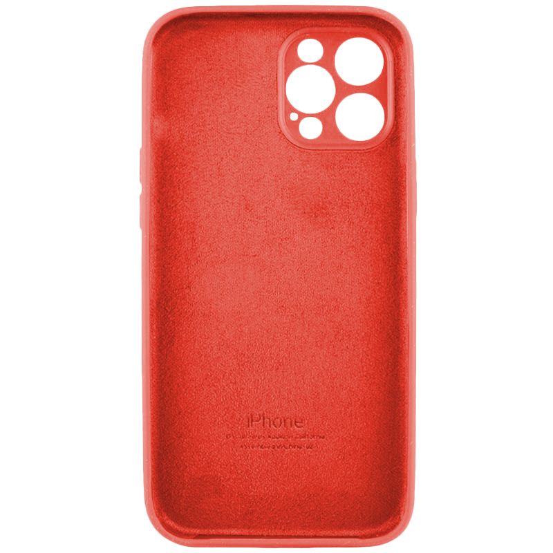 Чохол для смартфона Silicone Full Case AA Camera Protect for Apple iPhone 12 Pro 18,Peach
