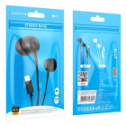 Навушники BOROFONE BM77 Type-C Delicious universal digital earphones with microphone Black