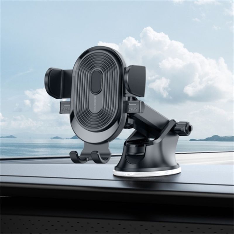 Автотримач для телефона BOROFONE BH85 Experience one-button car holder(center console)