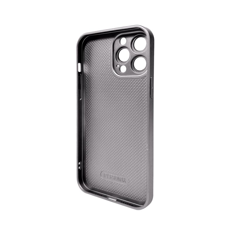 Чохол для смартфона AG Glass Matt Frame Color Logo for Apple iPhone 13 Pro Max Titanium Grey