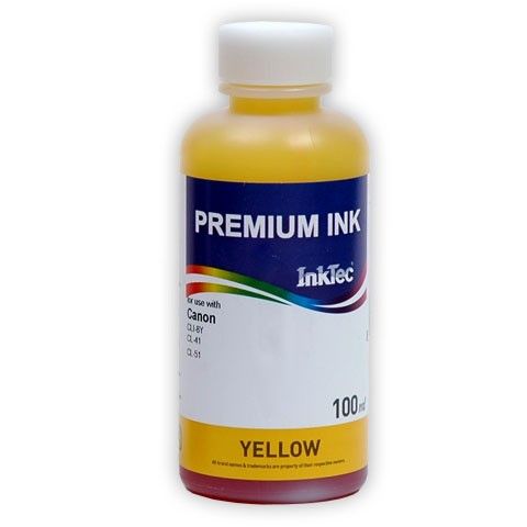 Чорнило CANON CLI-8Y Yellow (C908-100MY) 100ml InkTec