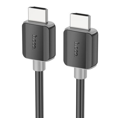 Кабель HOCO US08 HDTV 2.0 male-to-male 4K HD data cable(L=1M) Black