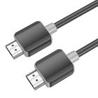 Кабель HOCO US08 HDTV 2.0 male-to-male 4K HD data cable(L=1M) Black