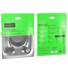 Кабель HOCO US08 HDTV 2.0 male-to-male 4K HD data cable(L=2M) Black