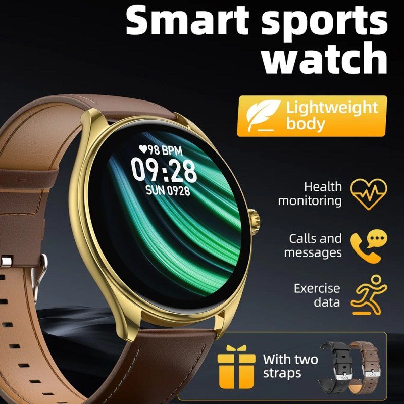 Смарт-годинник HOCO Y22 AMOLED 36mm. 200 mAh. IP67 Silver