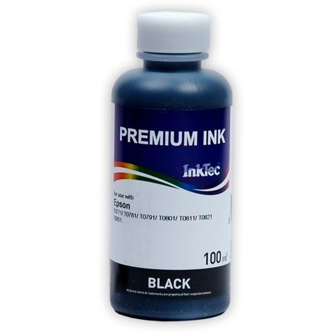 Чорнило EPSON Stylus Photo R270 Black (E0010-100MB) 100ml InkTec