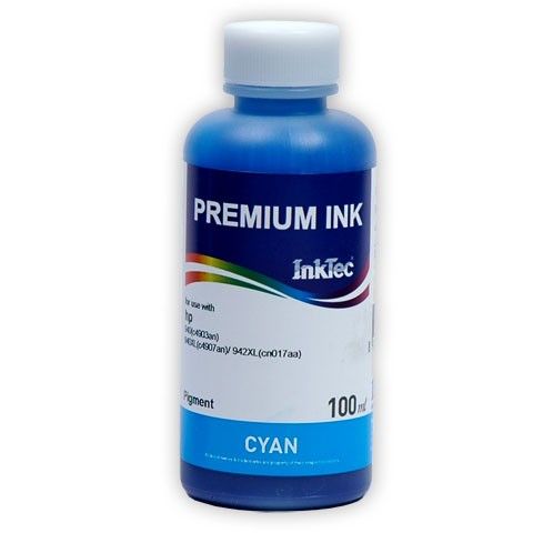 Чорнило HP №940 Cyan (H8940-100MC) 100ml InkTec