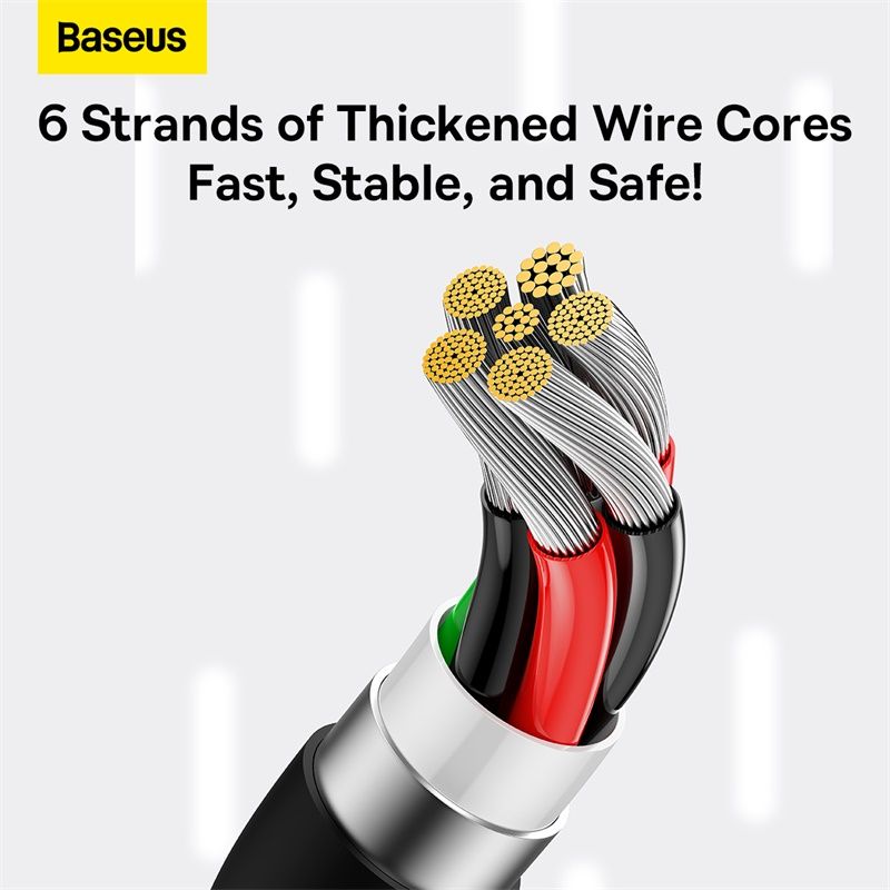 Кабель Baseus Superior Series Fast Charging Data Cable USB to Type-C 100W 1.5m Cluster Black