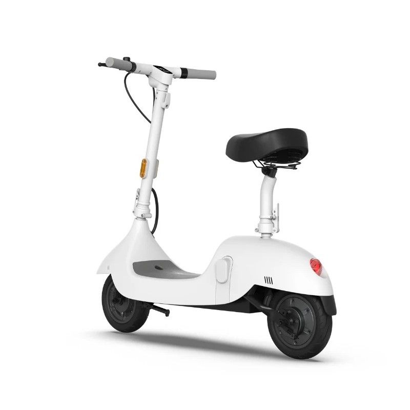 Електросамокат з сидінням OKAI Ceetle PRO EA10C White 10', 350(900)W, 25Km/h, 10.4Ah, 55Km, 20%, NFC, App.29kg