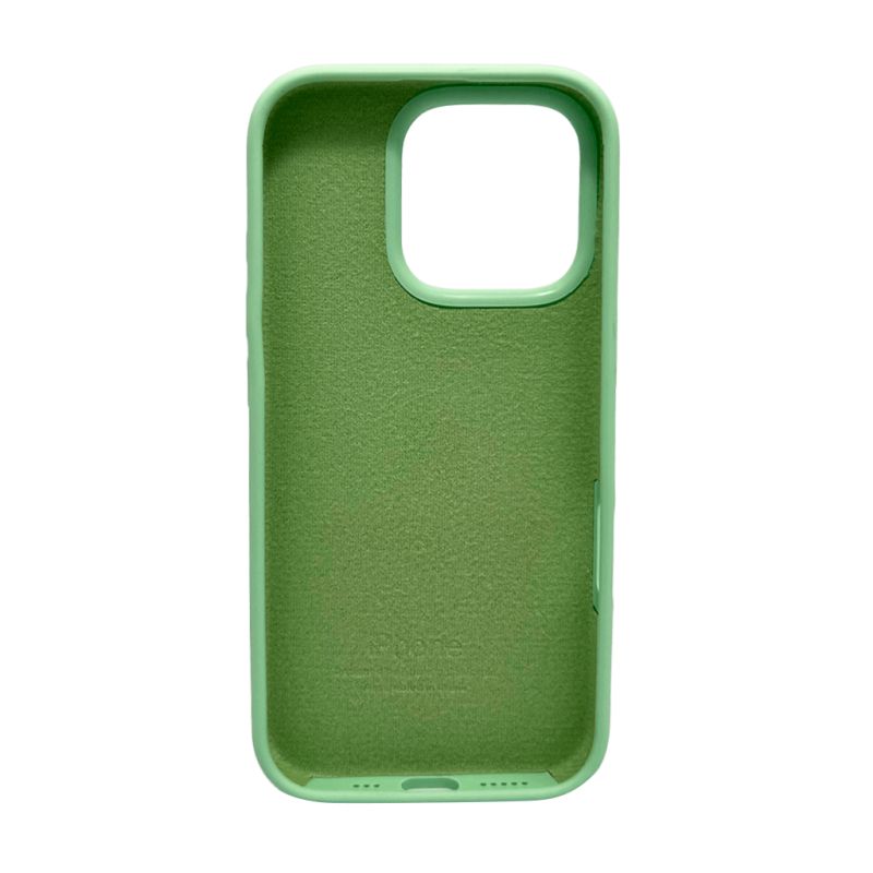 Чохол для смартфона Silicone Full Case AA Open Cam for Apple iPhone 16 Pro 51,Avokado Green