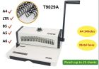 Біндер на металеву пружину YIBO T9029A квадратні отвори