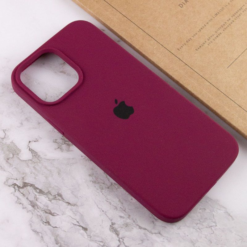 Чохол для смартфона Silicone Full Case AA Open Cam for Apple iPhone 15 Pro Max 35,Maroon