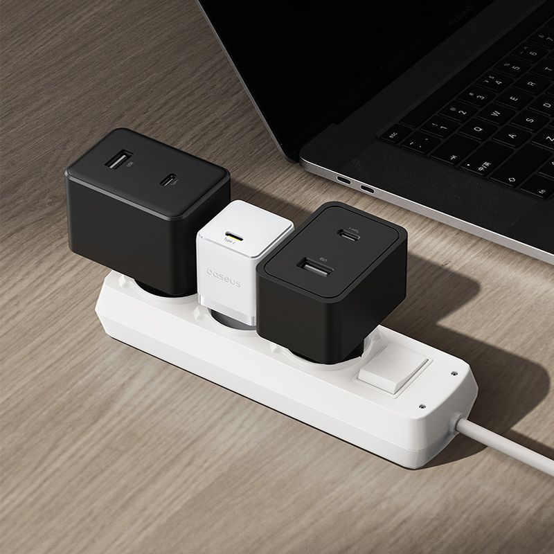 Мережевий зарядний пристрій Baseus Palm Fast Charger 1C 30W EU Moon White