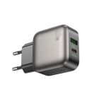 Мережевий зарядний пристрій з кабелем BOROFONE BAS54A Absolute PD20W+QC3.0 charger set (C to iP) (EU) Black