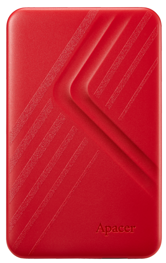 Зовнішній жорсткий диск PHD External 2.5'' Apacer USB 3.2 Gen. 1 AC236 1Tb Red (color box)