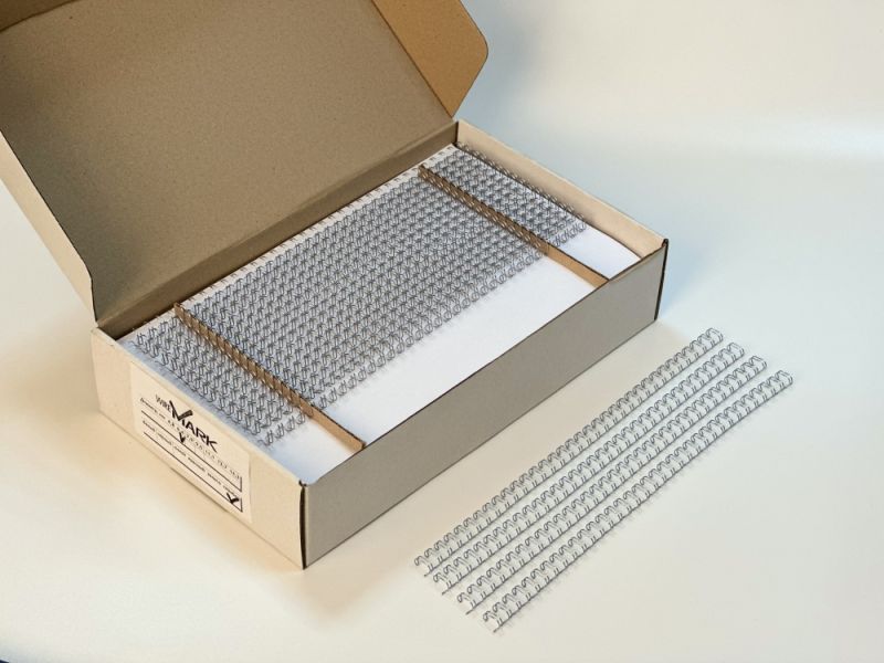 Пружини металеві wireMARK 25.4 мм, срібні (25 шт)*
