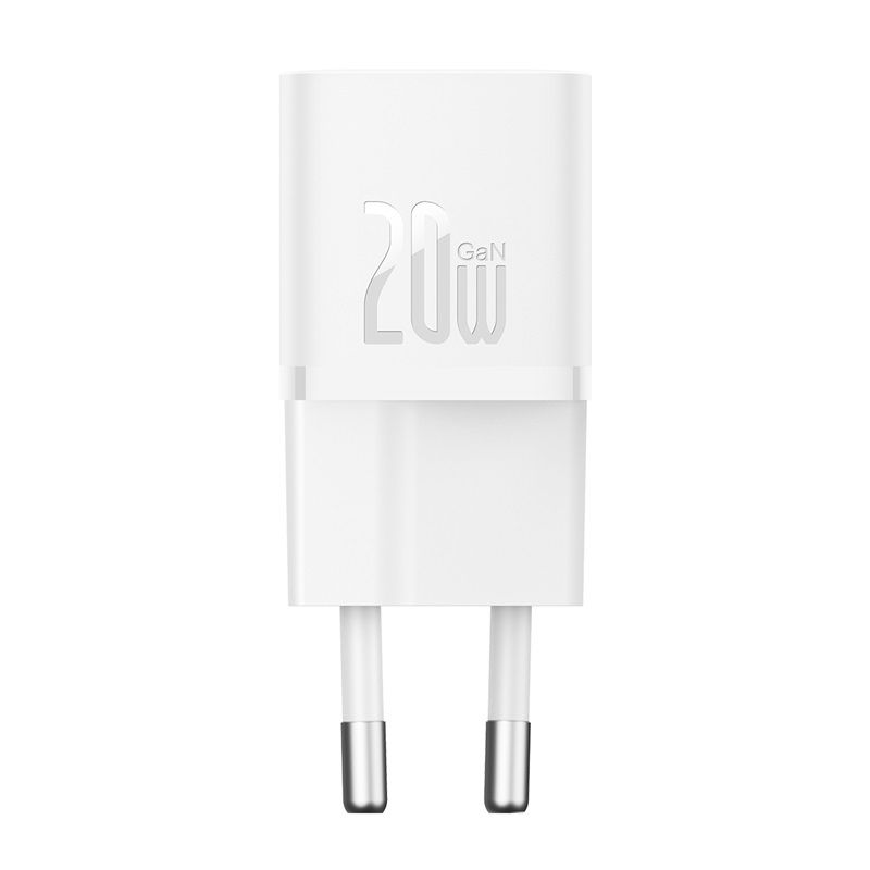 Мережевий зарядний пристрій Baseus GaN5 Fast Charger(mini) 1C 20W EU White