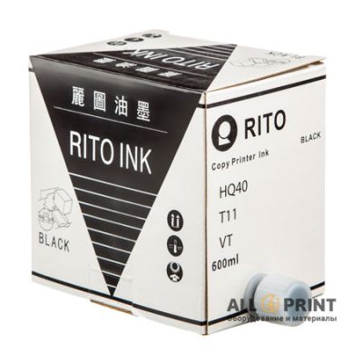 Фарба Ricoh / Gestetner HQ40/CPI11 чорна, Rito