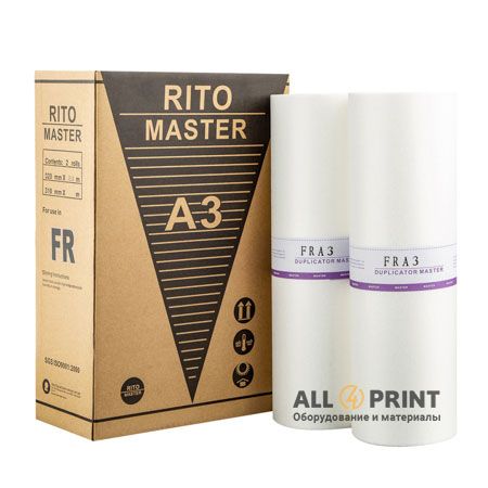 Майстер-плівка RISO FR / RP A3, Rito, SQ