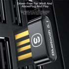 Bluetooth-адаптер  ESSAGER Mini BT5.0 Adapter Black