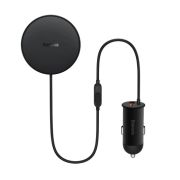 Автотримач для телефона з БЗП Basues CW01  Magnetic Wireless Charging Car Mount 40W Claw Edition Cluster Black