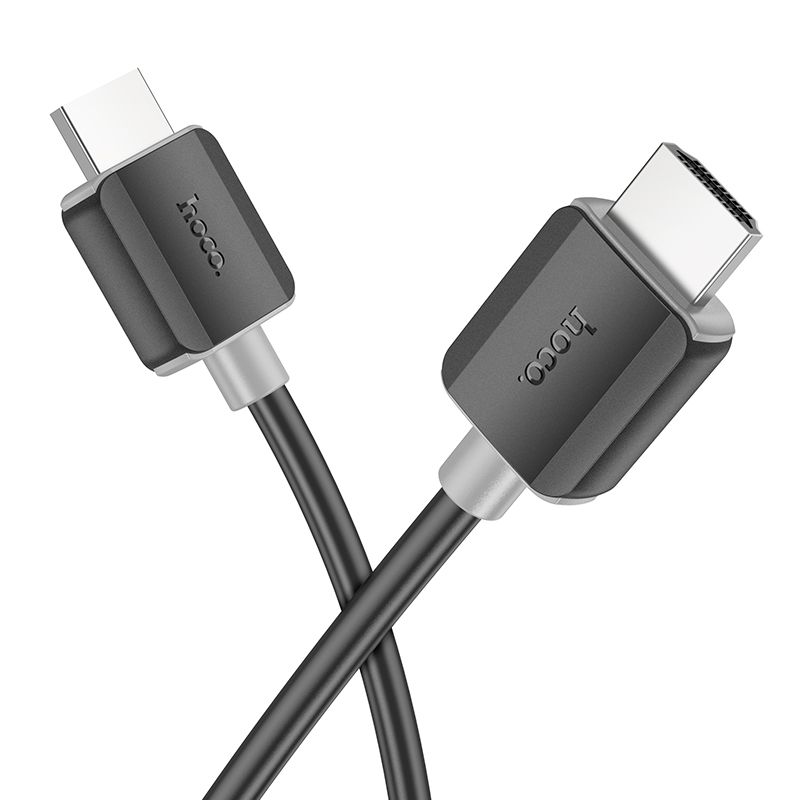 Кабель HOCO US08 HDTV 2.0 male-to-male 4K HD data cable(L=3M) Black