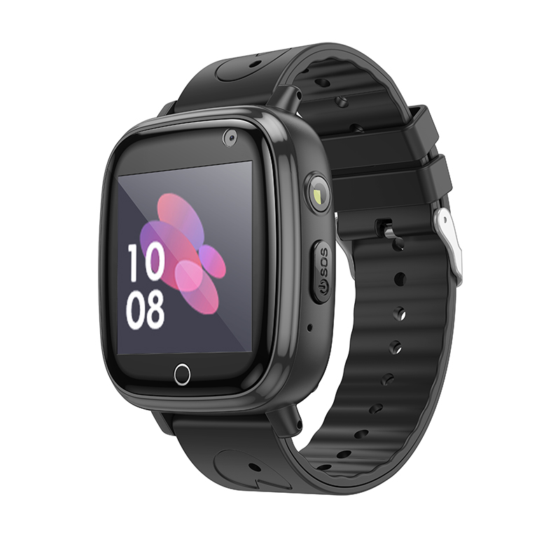 Дитячий cмарт-годинник Hoco Y100 36mm. SIM 2G. 400 mAh. IP65 Black