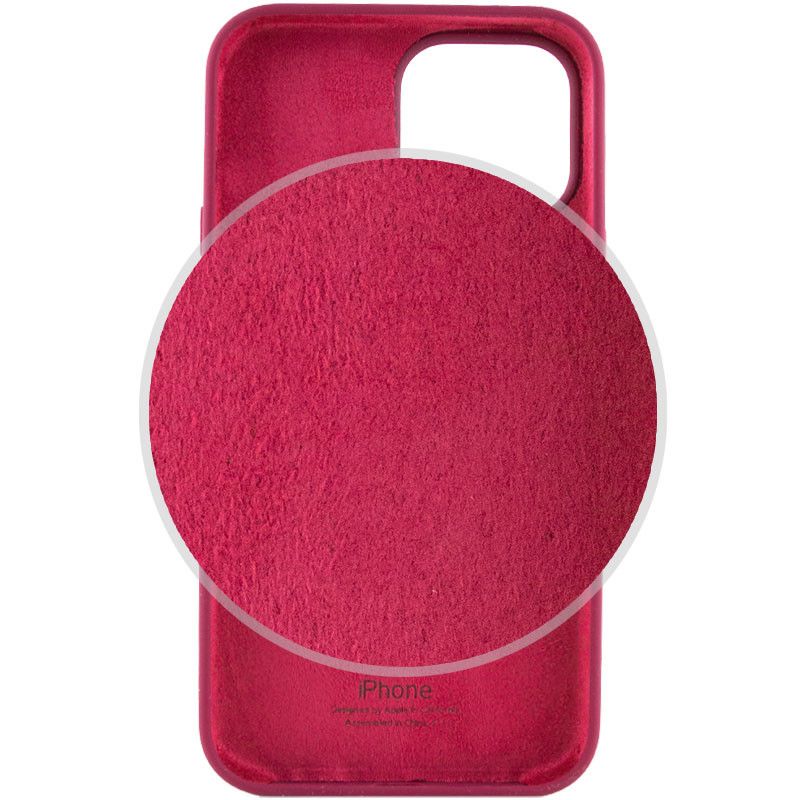 Чохол для смартфона Silicone Full Case AA Open Cam for Apple iPhone 15 Pro 35,Maroon