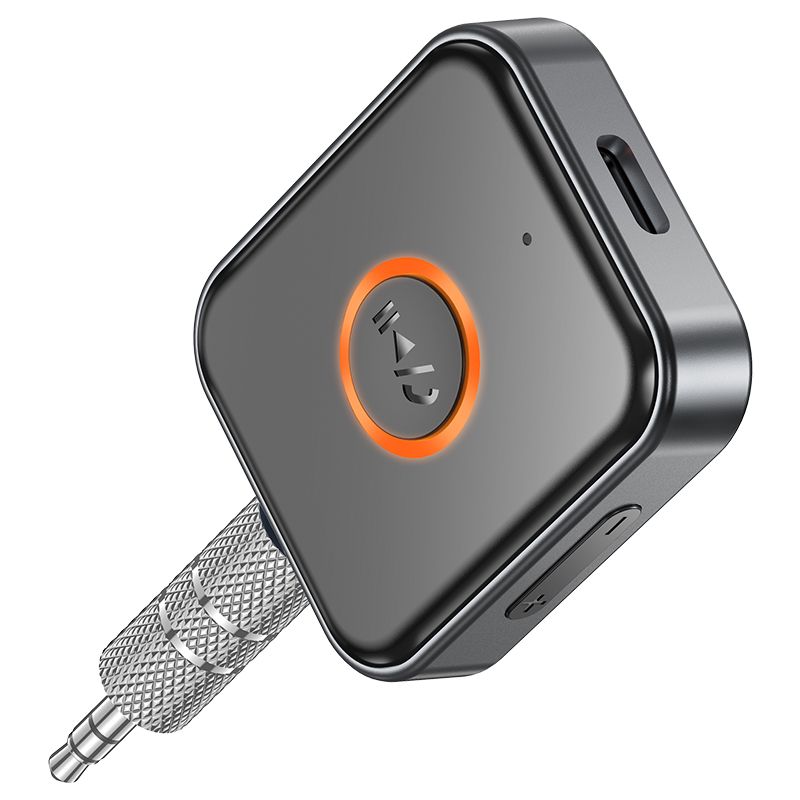 Bluetooth-ресивер BOROFONE BC55 Suave car AUX BT receiver Black