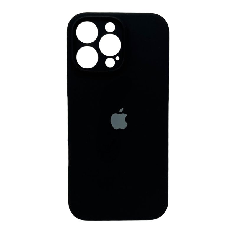 Чохол для смартфона Silicone Full Case AA Camera Protect for Apple iPhone 16 Pro Max 14,Black