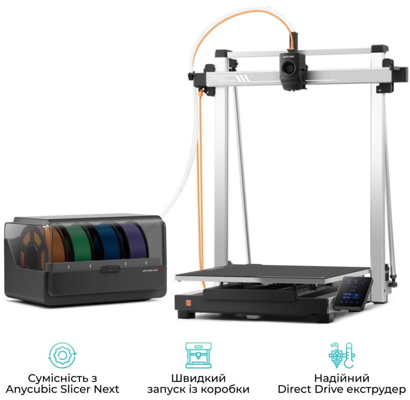 3D-принтер Anycubic Kobra 3 Max Combo (KB3MBKOA-O/DSHZBK0D-0)
