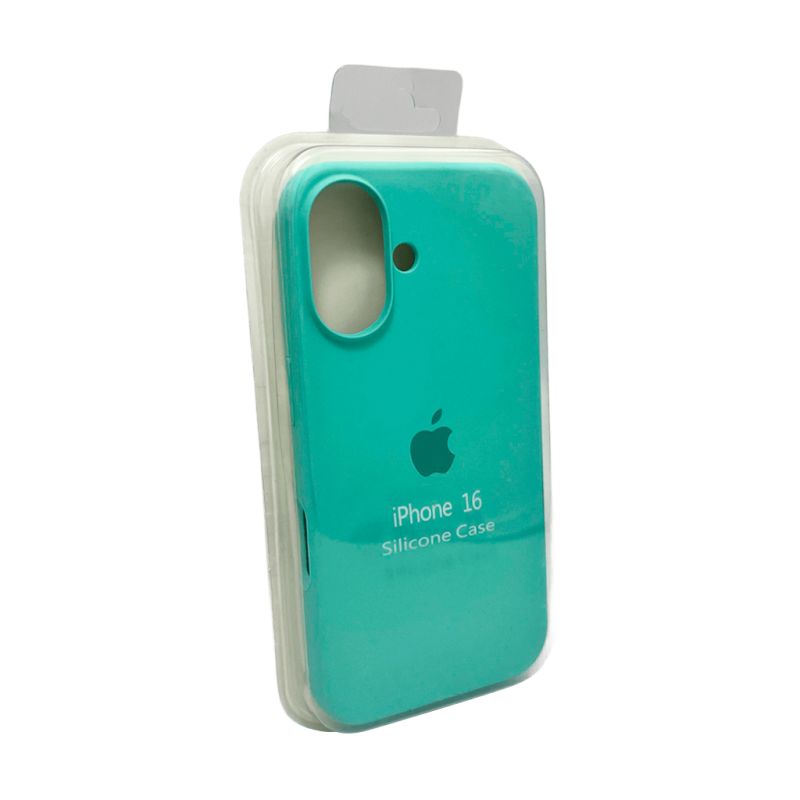 Чохол для смартфона Silicone Full Case AA Open Cam for Apple iPhone 16 17,Sea Blue