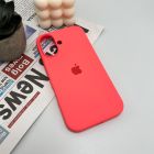 Чохол для смартфона Silicone Full Case AA Open Cam for Apple iPhone 16 50,Pink Orange