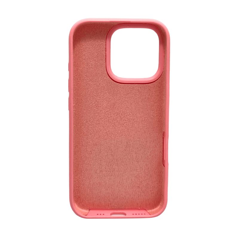 Чохол для смартфона Silicone Full Case AA Open Cam for Apple iPhone 16 Pro 6,Light Pink