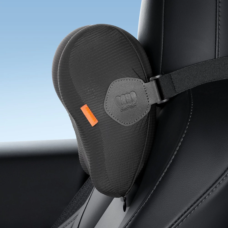Подушка підголівник Baseus ComfortRide Series Car Cooling Headrest Cluster Black
