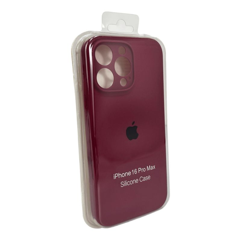 Чохол для смартфона Silicone Full Case AA Camera Protect for Apple iPhone 16 Pro 47,Plum