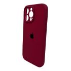 Чохол для смартфона Silicone Full Case AA Camera Protect for Apple iPhone 16 Pro 47,Plum