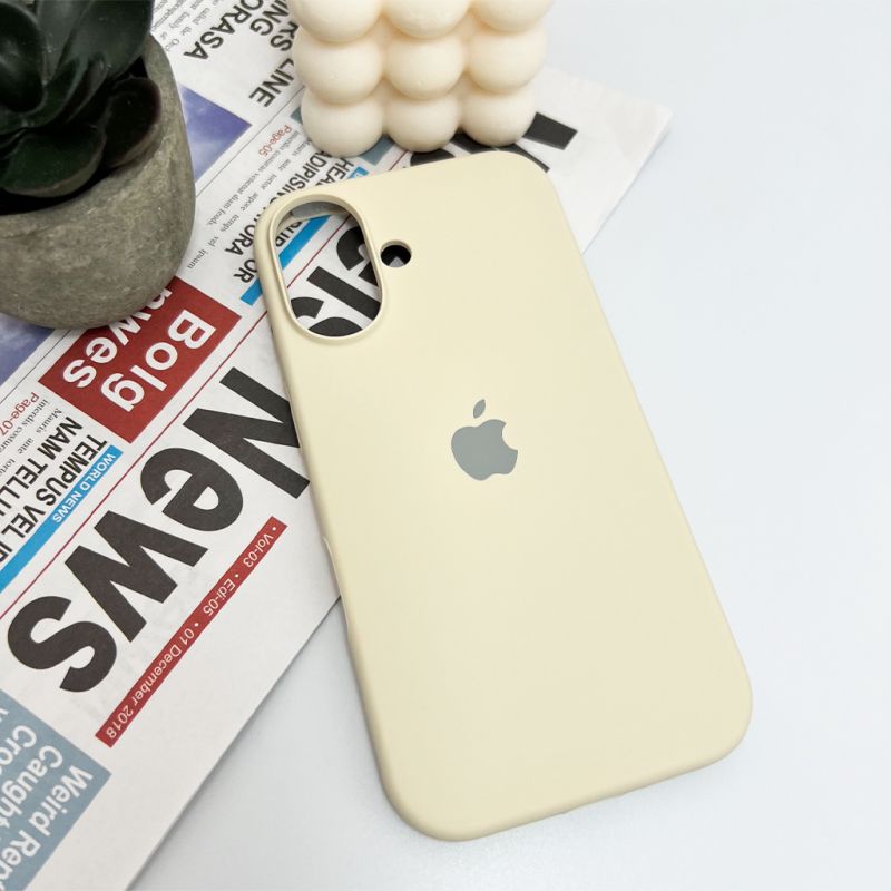 Чохол для смартфона Silicone Full Case AA Open Cam for Apple iPhone 16 10,Stone
