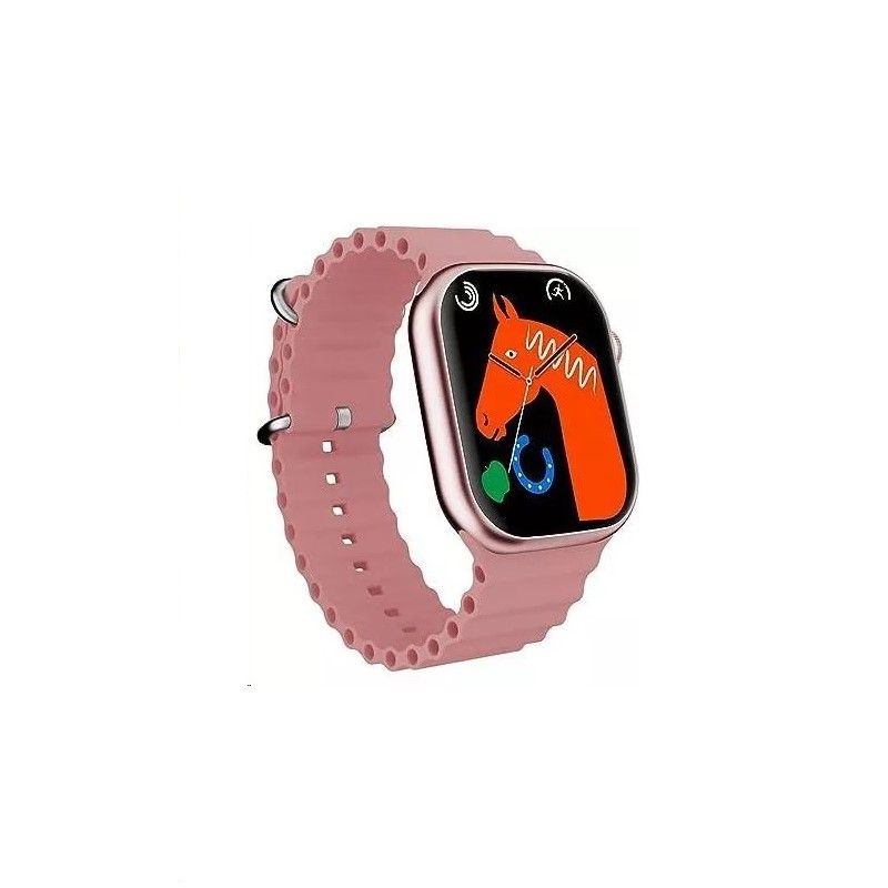 Смарт-годинник W&amp;O X9 Pro2 44mm. 215 mAh. Amoled+IP67 Pink