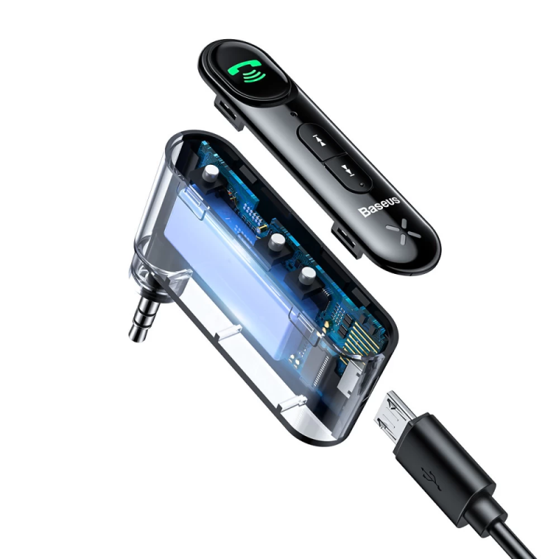 Bluetooth-ресивер Baseus BSBA-02 AUX Wireless Audio Receiver Black