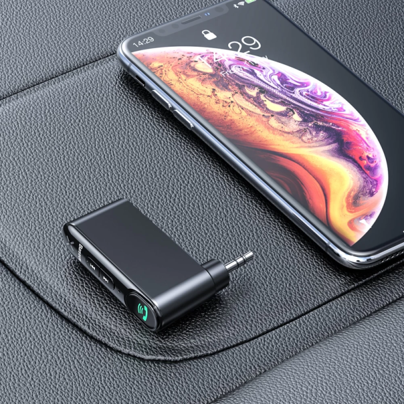 Bluetooth-ресивер Baseus BSBA-02 AUX Wireless Audio Receiver Black