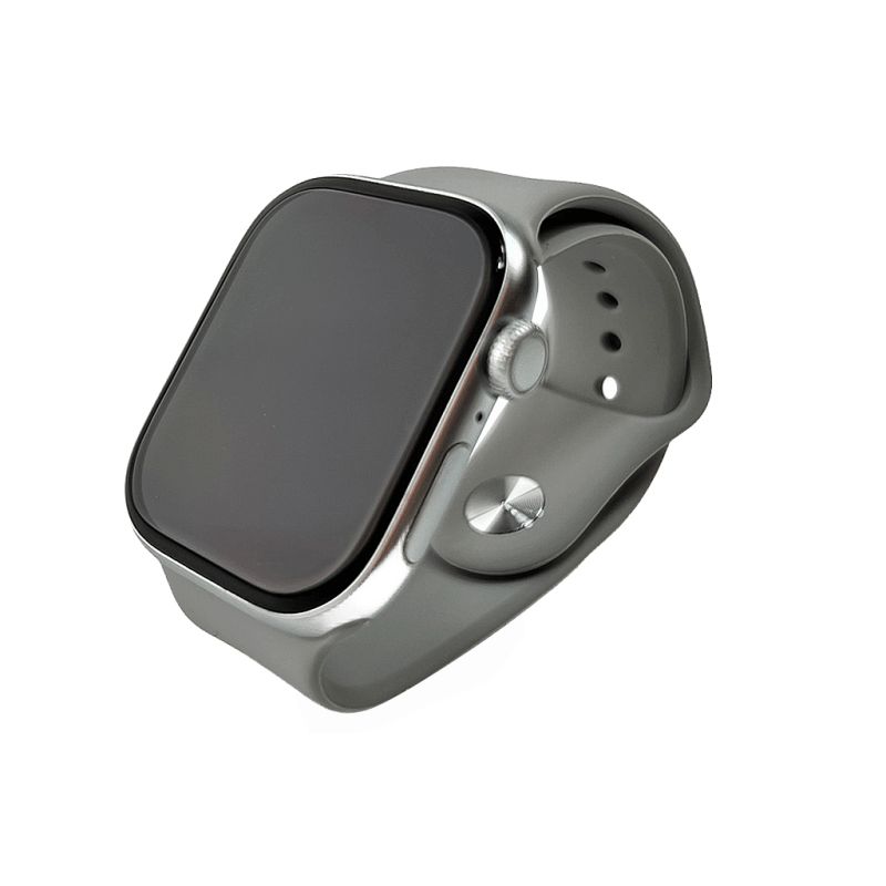 Смарт-годинник W&amp;O X10 46mm. 240 mAh. Amoled+IP67 Silver