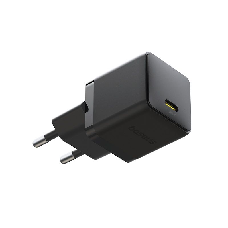 Мережевий зарядний пристрій Baseus Palm Fast Charger 1C 30W EU Cluster Black