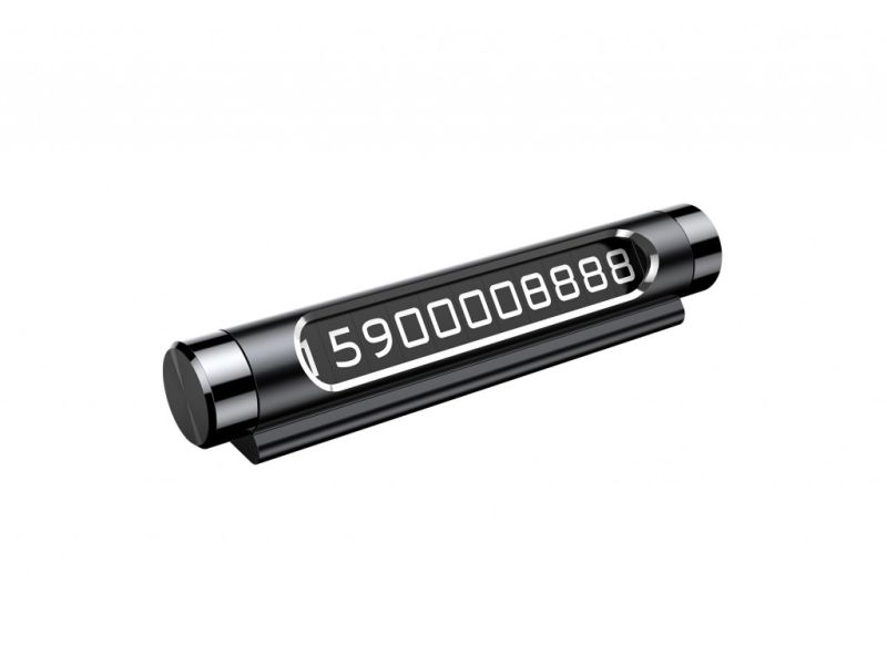 Паркувальна карта Baseus Temporary Parking Number Card Black