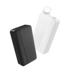 Зовнішній акумулятор WUW Y146  20000mAh + Led ліхтарик  Black