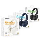 Бездротові накладні навушники BOROFONE BO33 Melody BT headphones Milky White