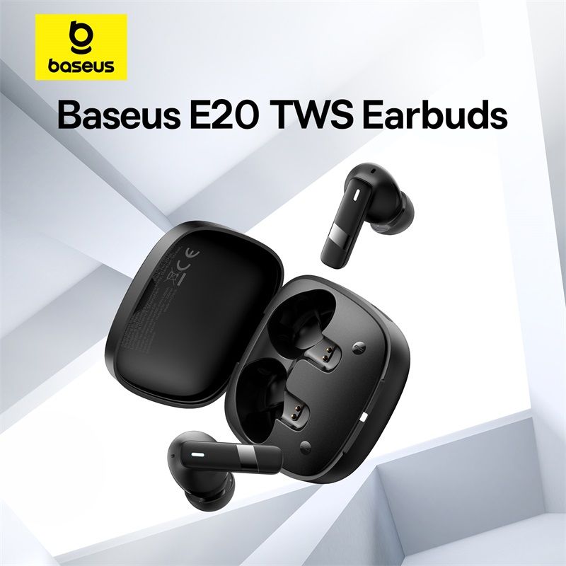 Бездротові навушники Baseus Bowie E20 True Wireless Earphones Cluster Black