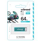 Флеш-накопичувач Wibrand USB 2.0 Chameleon 64Gb Light Blue