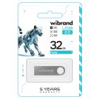 Флеш-накопичувач Wibrand USB 2.0 Puma 32Gb Silver