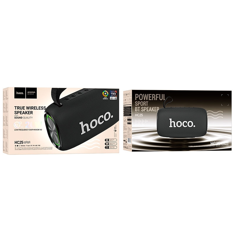 Портативна колонка HOCO HC25 Radiante sports BT speaker Black